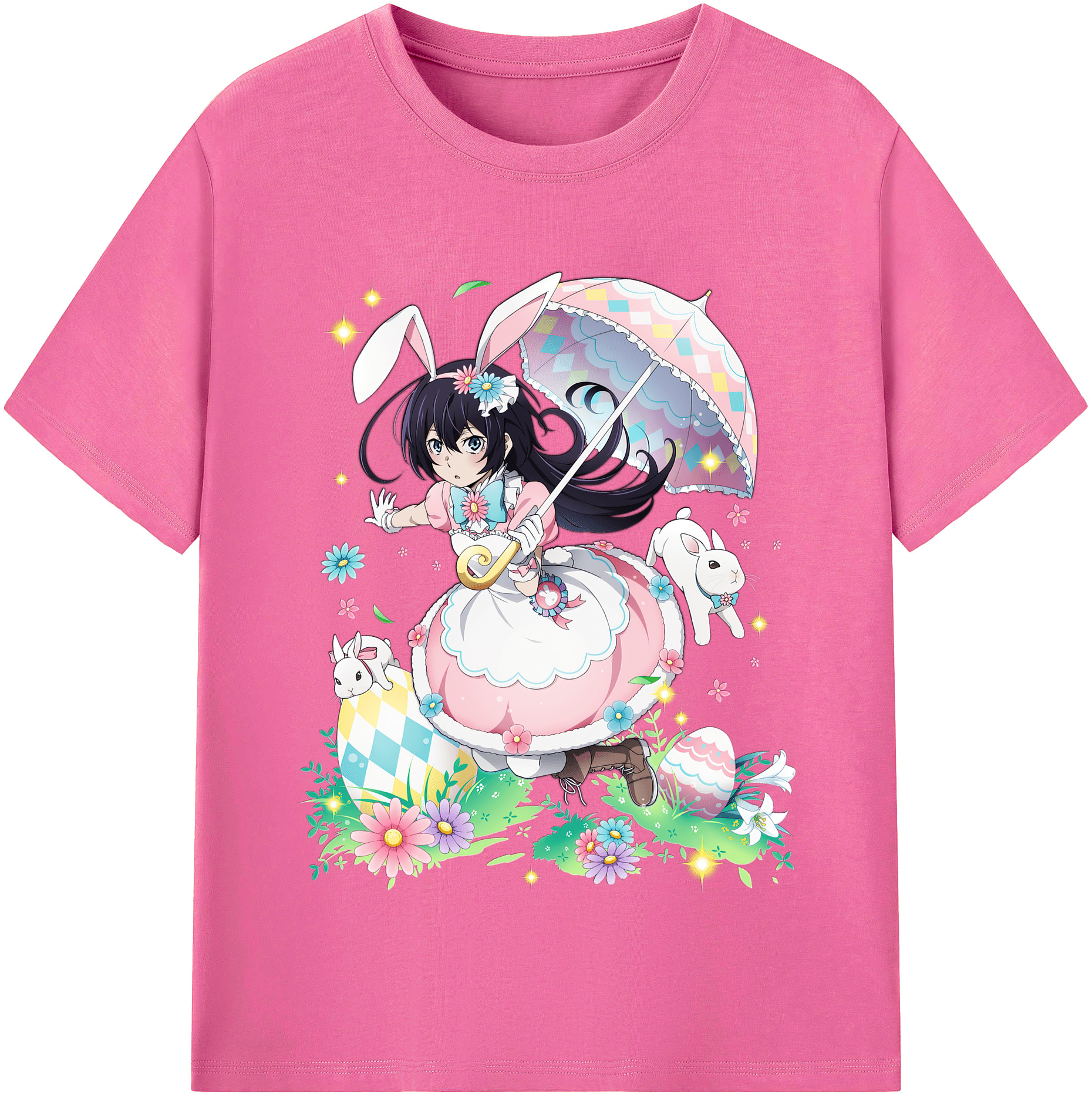 （画像用） 文豪ストレイドッグス Bungo Stray Dogs レディースカジュアルプリントTシャツ（綿100％）